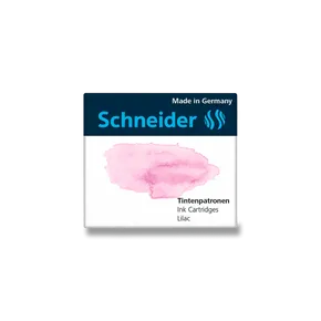 Wkłady atramentowe Schneider, 6 szt. fioletowe